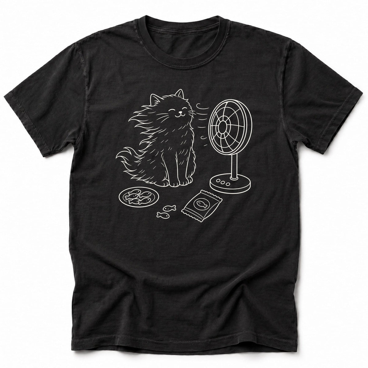Fluff Fan T-Shirt Black / S 30573127321811364234 T-Shirt