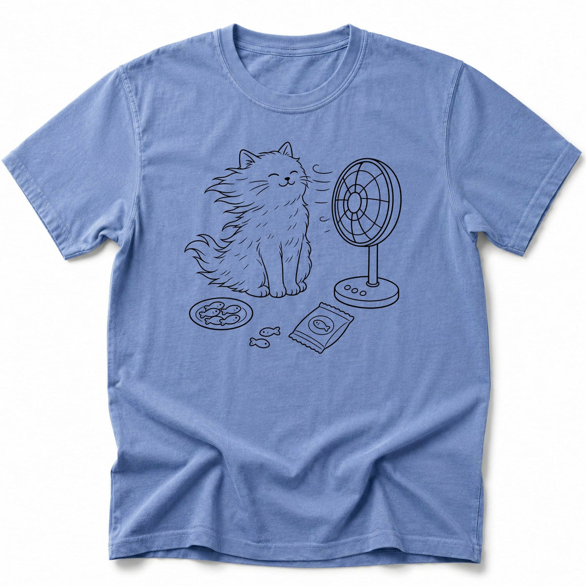 Fluff Fan T-Shirt Blue Jean / S 15731767594203869041 T-Shirt