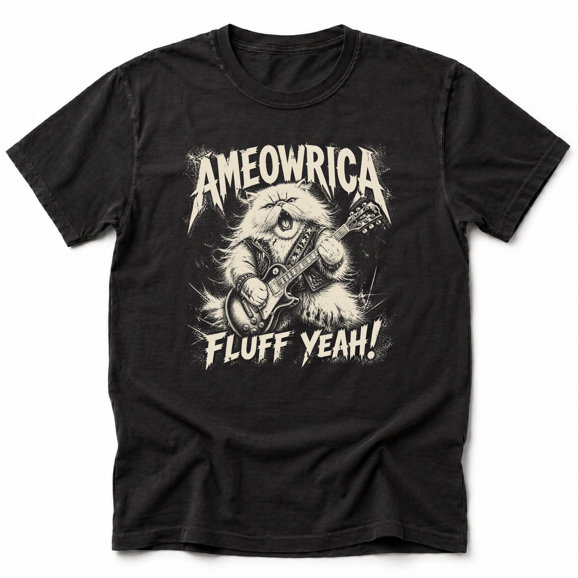 Fluff Yeah - Long Hair T-Shirt Black / S 70841659320013012961 T-Shirt
