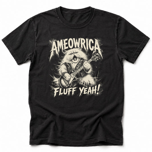 Fluff Yeah - Long Hair T-Shirt Black / S 70841659320013012961 T-Shirt