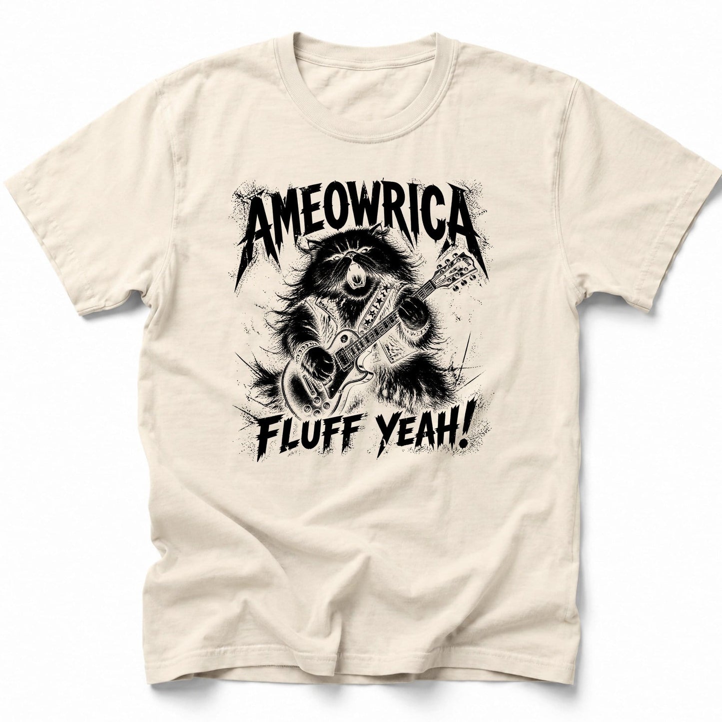 Fluff Yeah - Long Hair T-Shirt Ivory / S 21166124137192880041 T-Shirt