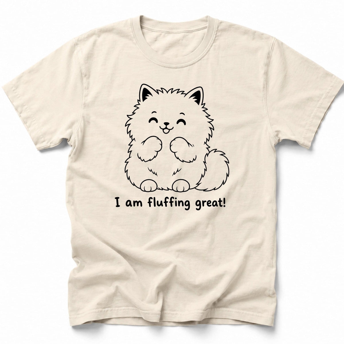 Fluffing Great T-Shirt Ivory / S 32766808022238652492 T-Shirt