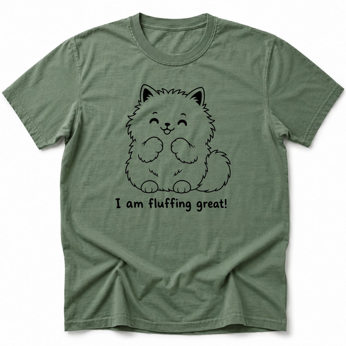 Fluffing Great T-Shirt Moss / S 41324032515040991529 T-Shirt