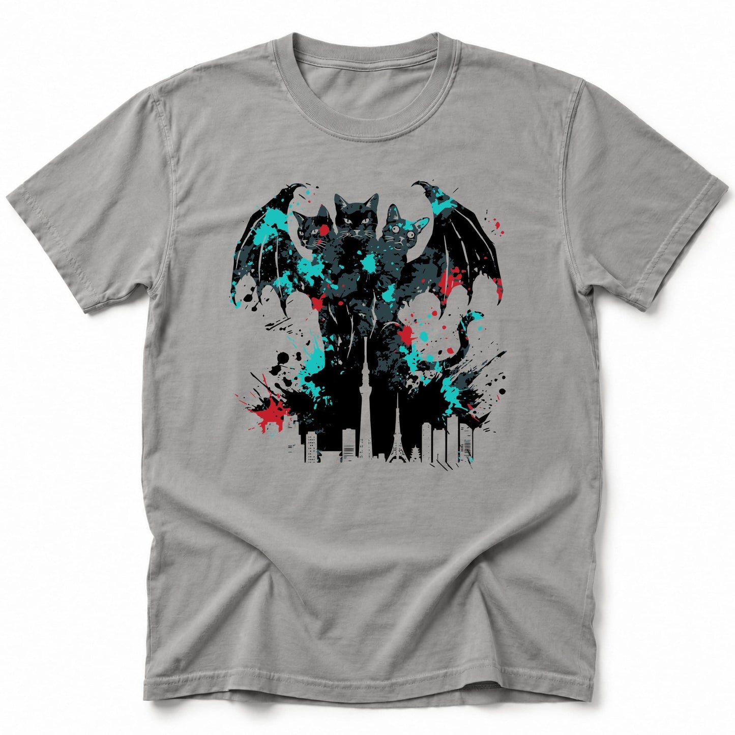 Founders Of Chaos King Nekodorah T-Shirt Grey / S 30767298960624644826 T-Shirt