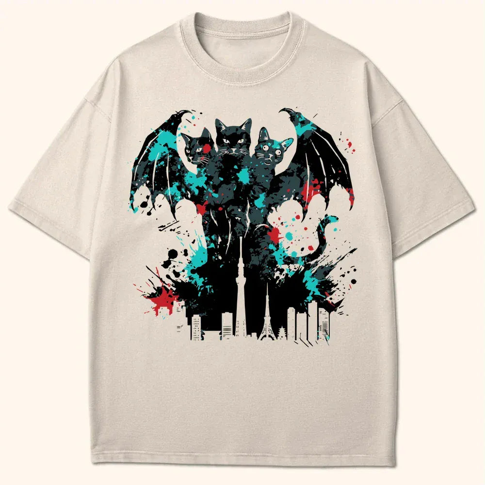 Founders Of Chaos King Nekodorah T-Shirt Ivory / S 42615023365637107498 T-Shirt