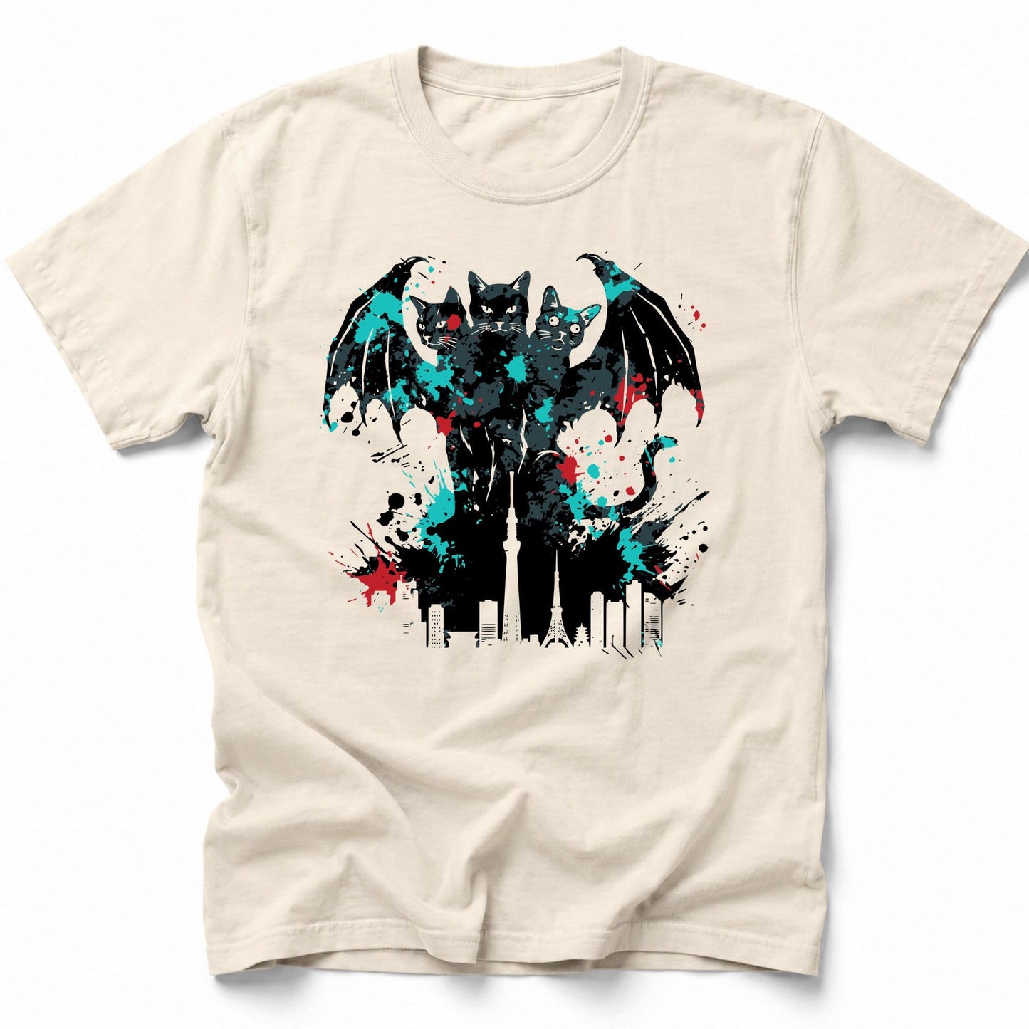 Founders Of Chaos King Nekodorah T-Shirt Ivory / S 42615023365637107498 T-Shirt