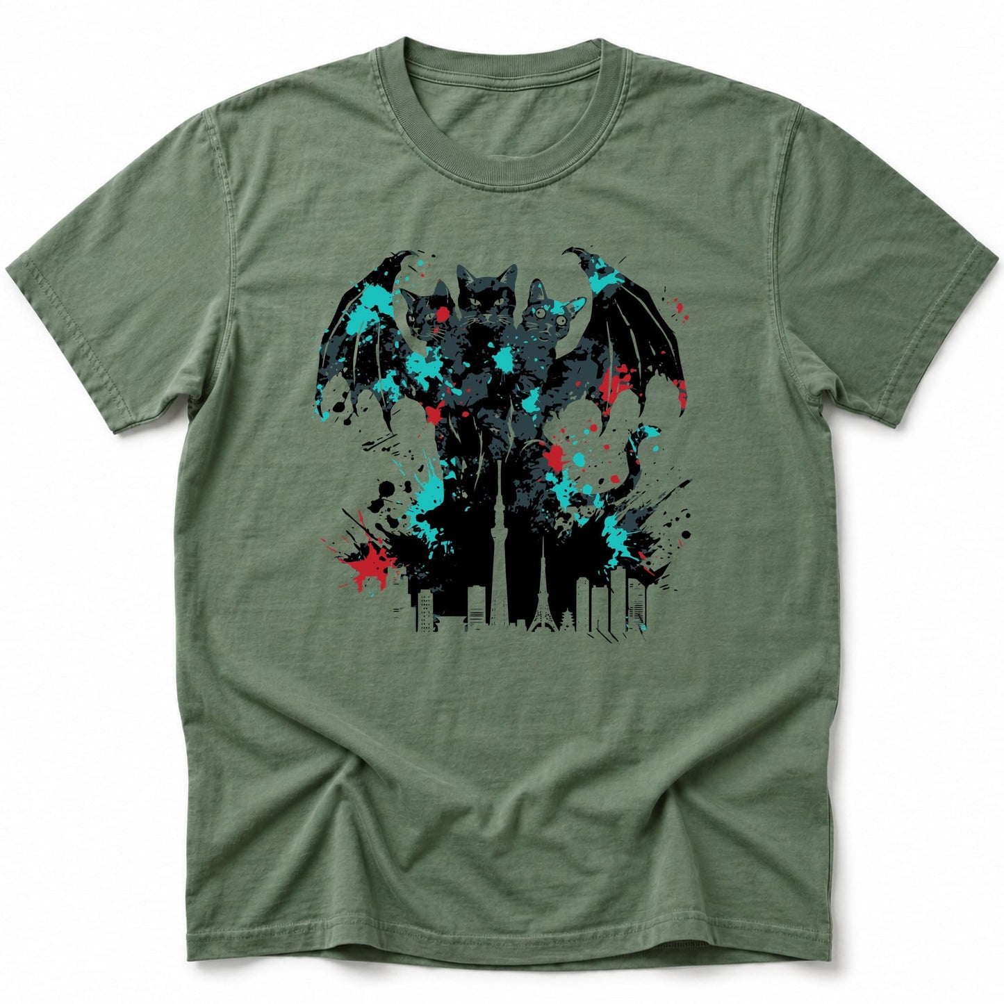Founders Of Chaos King Nekodorah T-Shirt Moss / S 12246399613582616551 T-Shirt