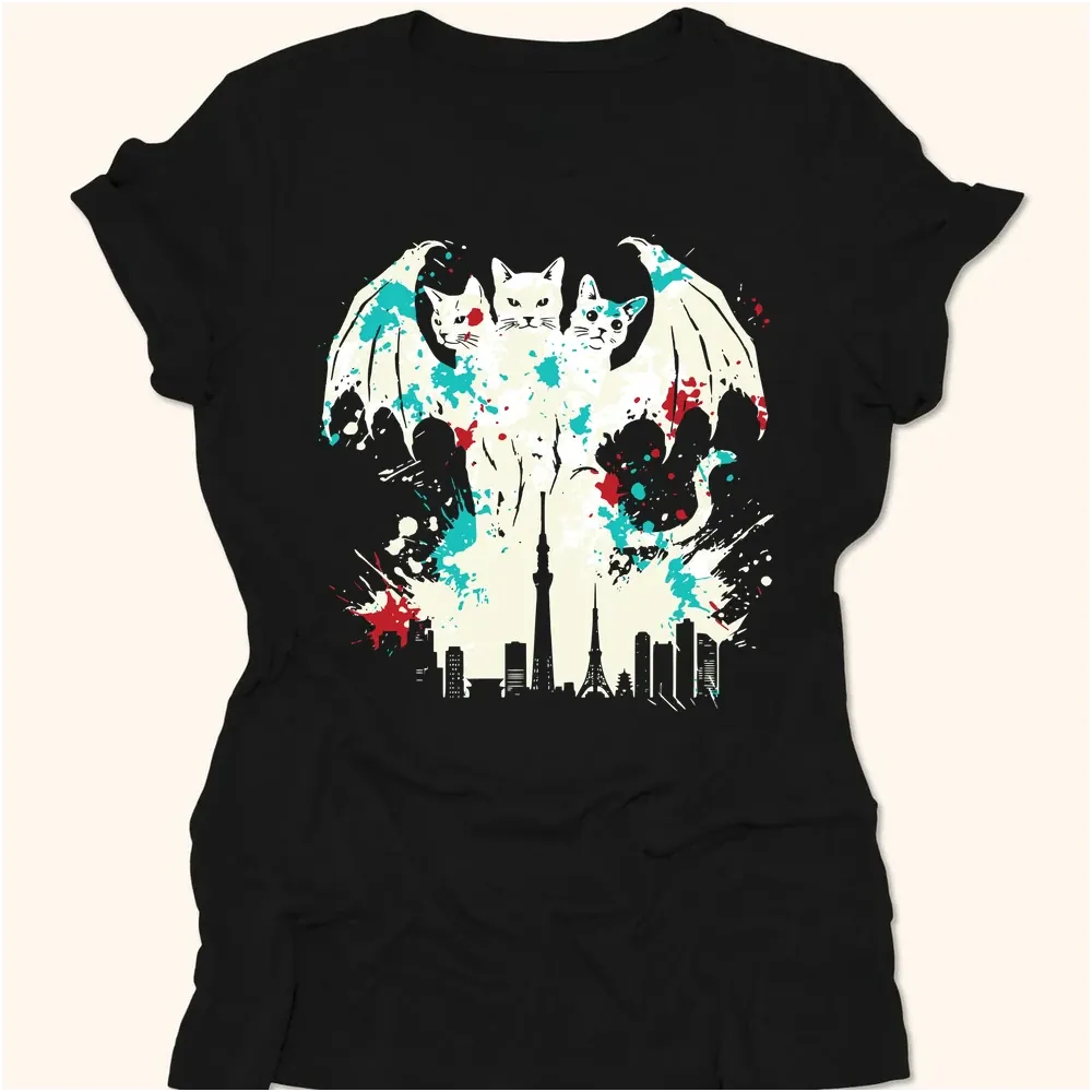 Founders Of Chaos King Nekodorah Womens Tee Black / S 27980496877474371545 T-Shirt