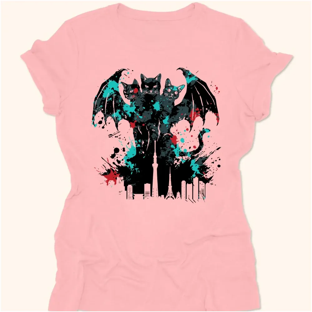 Founders Of Chaos King Nekodorah Womens Tee Pink / S 49841053386995711605 T-Shirt