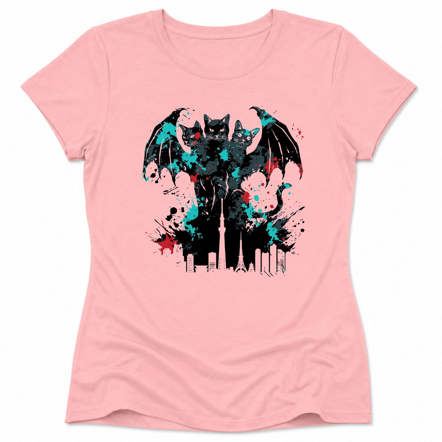 Founders Of Chaos King Nekodorah Womens Tee Pink / S 49841053386995711605 T-Shirt