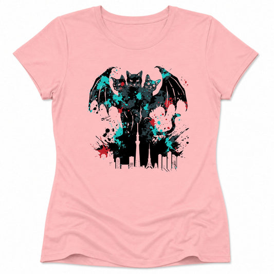 Founders Of Chaos King Nekodorah Womens Tee Pink / S 49841053386995711605 T-Shirt