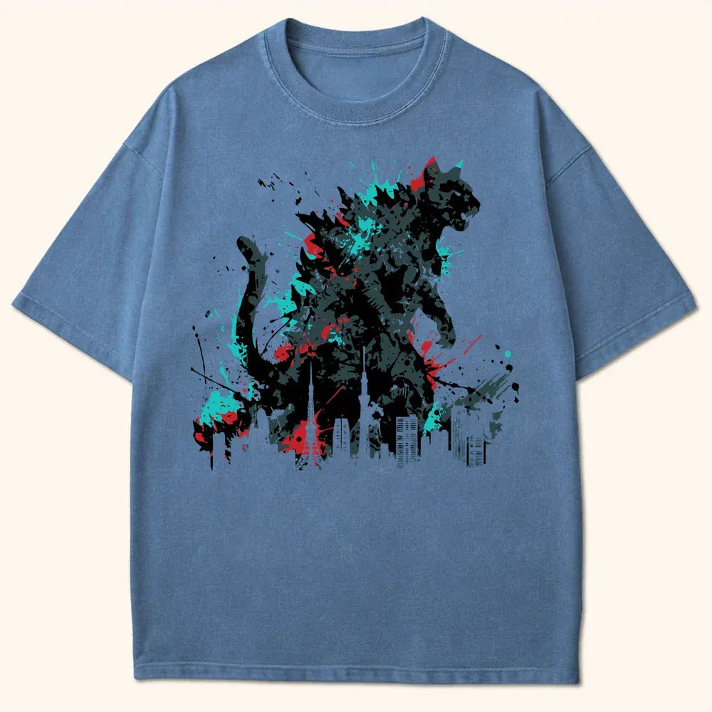 Founders Of Chaos Kyattojira T-Shirt Blue Jean / S 26271256189607105790 T-Shirt