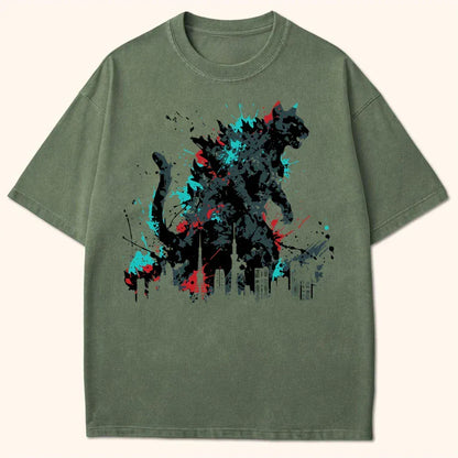 Founders Of Chaos Kyattojira T-Shirt Moss / S 11117429015774471713 T-Shirt