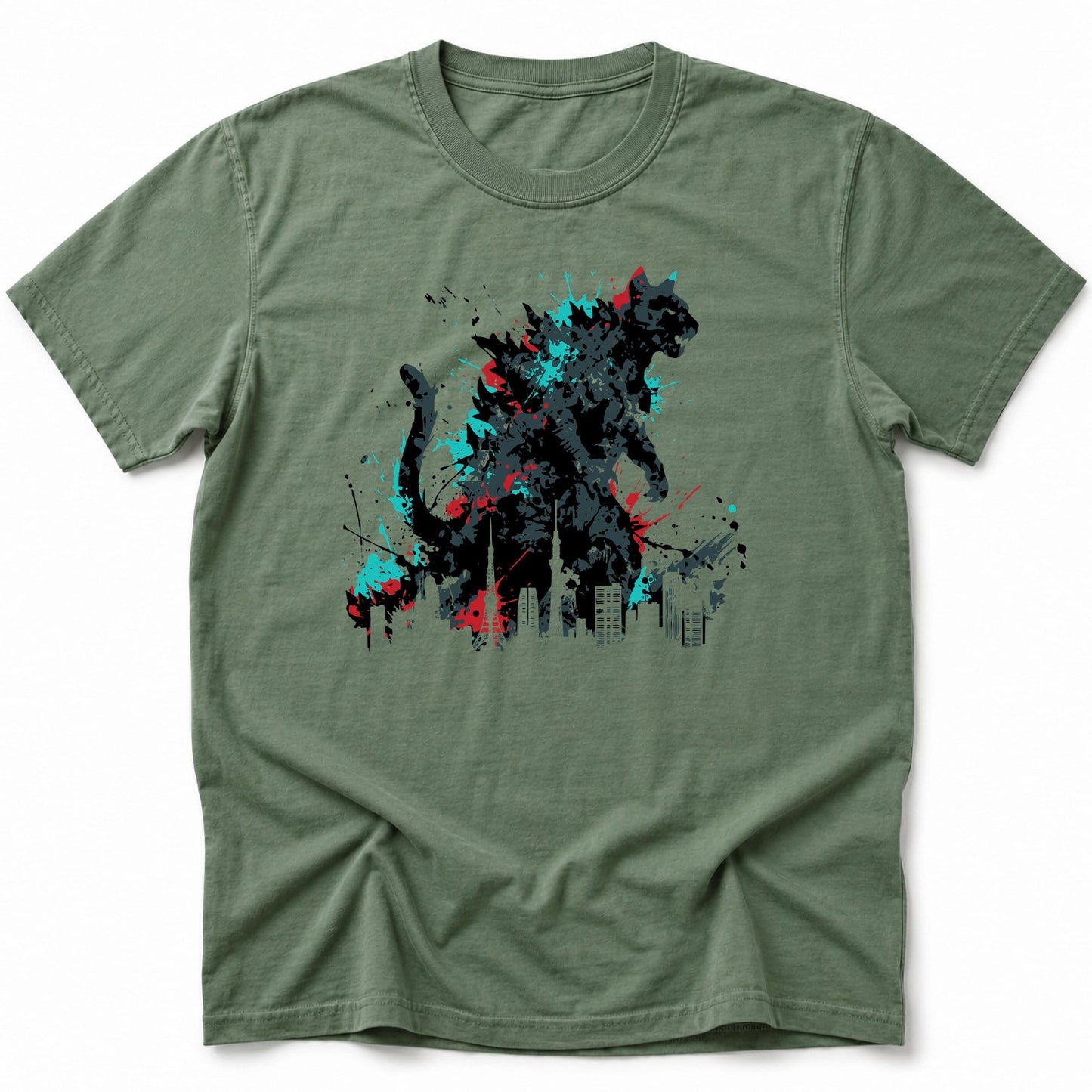 Founders Of Chaos Kyattojira T-Shirt Moss / S 11117429015774471713 T-Shirt