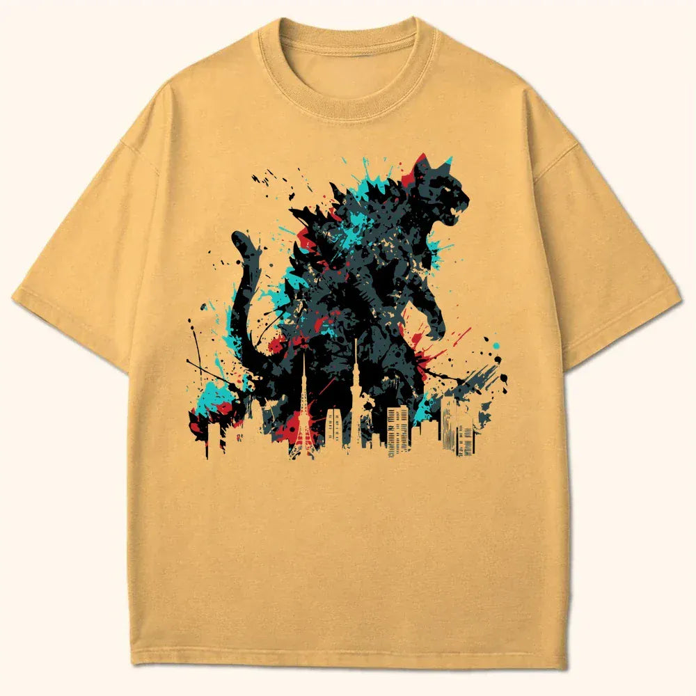 Founders Of Chaos Kyattojira T-Shirt Mustard / S 33158253263219854337 T-Shirt