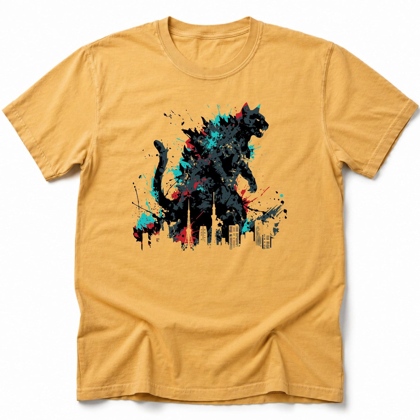 Founders Of Chaos Kyattojira T-Shirt Mustard / S 33158253263219854337 T-Shirt