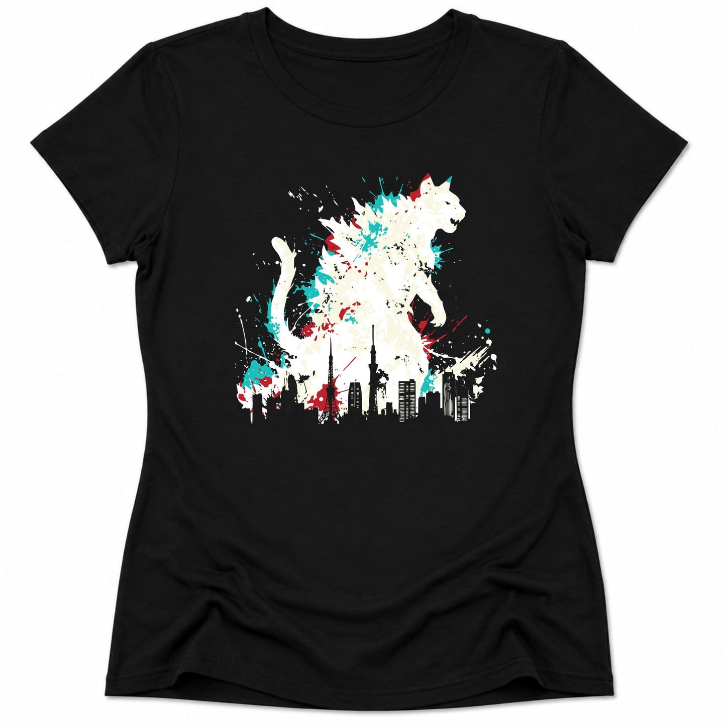 Founders Of Chaos Kyattojira Womens Tee Black / S 23758237579290316282 T-Shirt