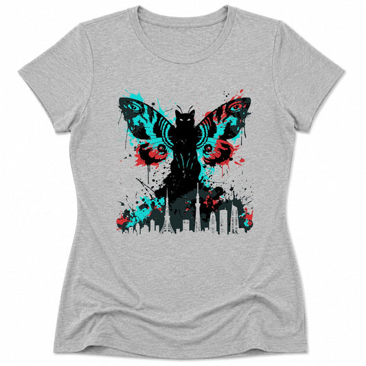 Founders Of Chaos Nyasura Womens Tee Athletic Heather / S 40773617044670716602 T-Shirt