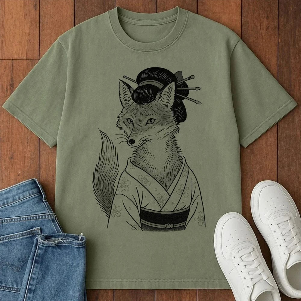 Foxy Grace T-Shirt Moss / S 27359427133284295099 T-Shirt