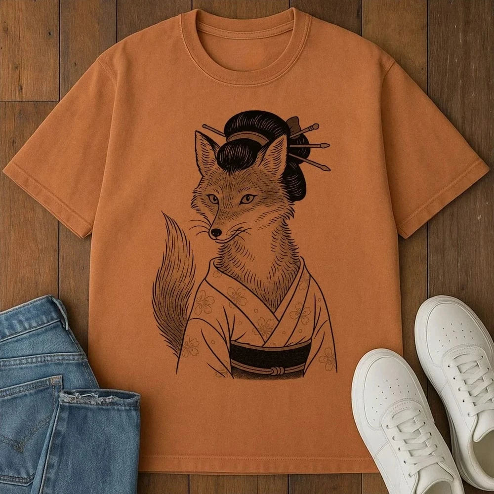 Foxy Grace T-Shirt Yam / S 94854936112568644314 T-Shirt