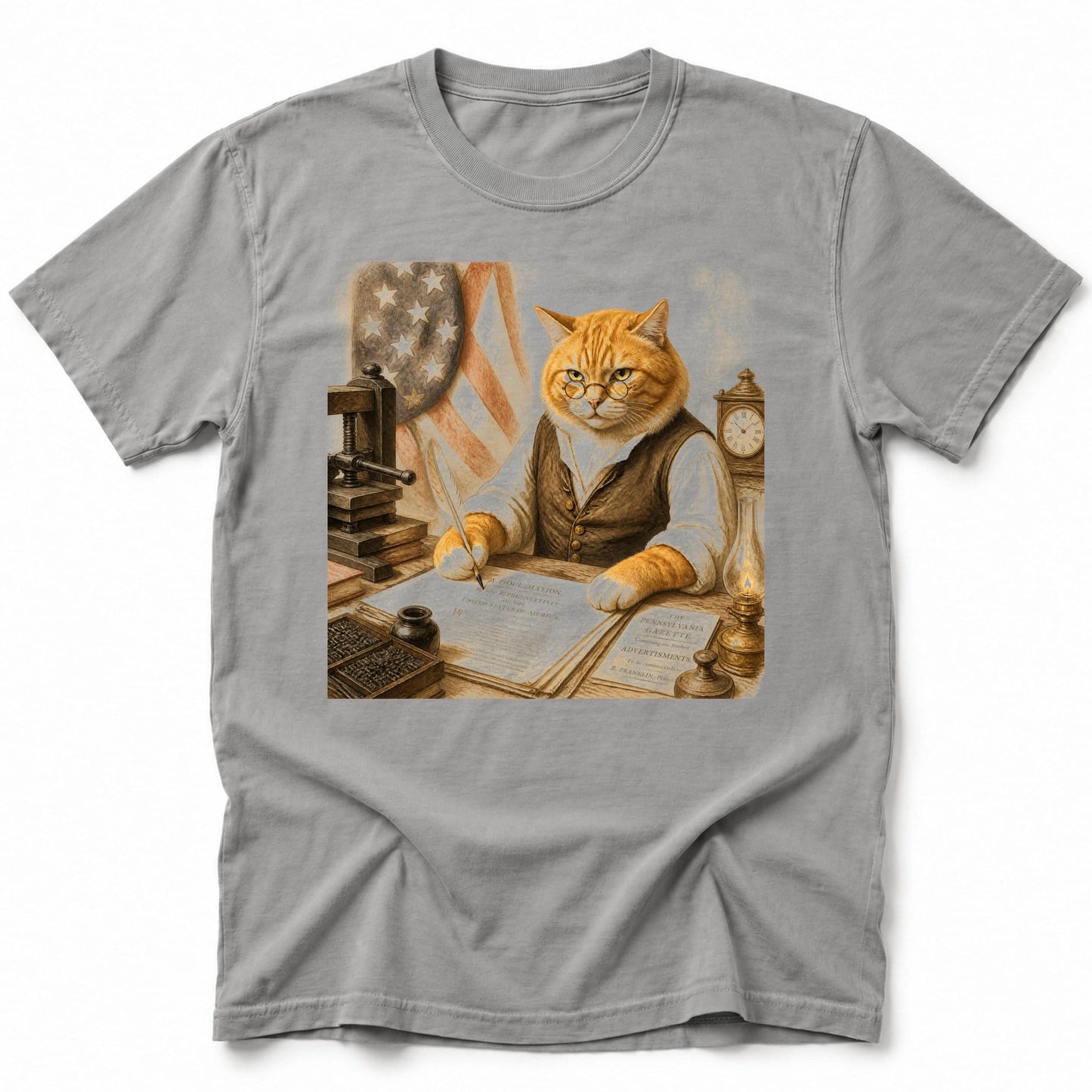 Fur Father T-Shirt Grey / S 13674482880368527372 T-Shirt