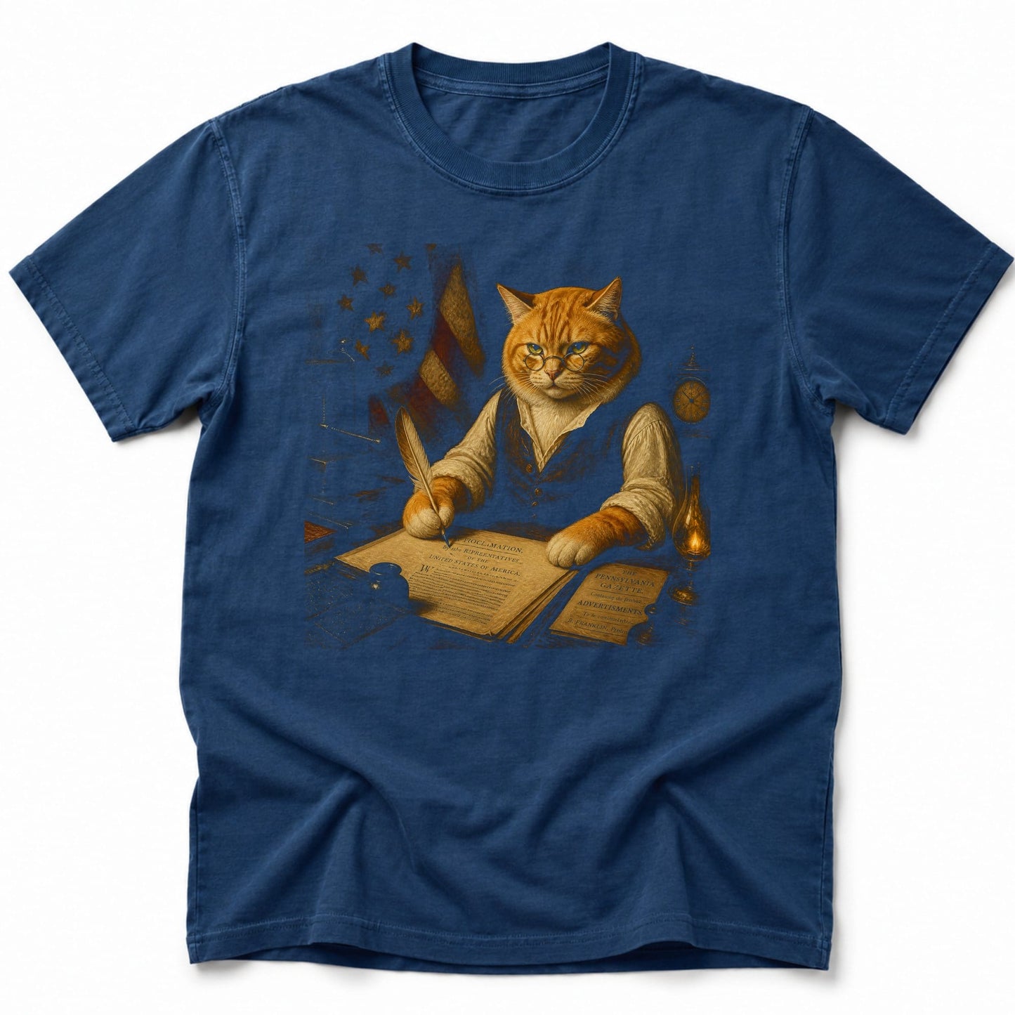 Fur Father T-Shirt Navy / S 67929597642301011508 T-Shirt