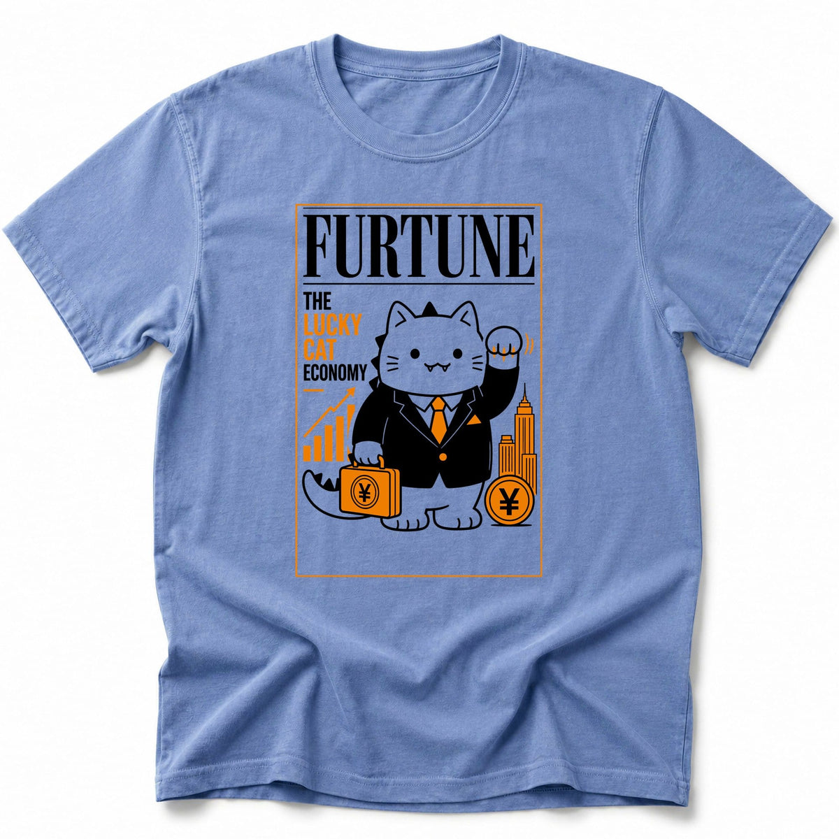Furtune T-Shirt Blue Jean / S 11775293390581861507 T-Shirt