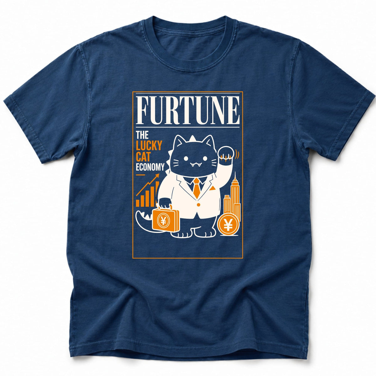 Furtune T-Shirt Navy / S 12390033785844217416 T-Shirt