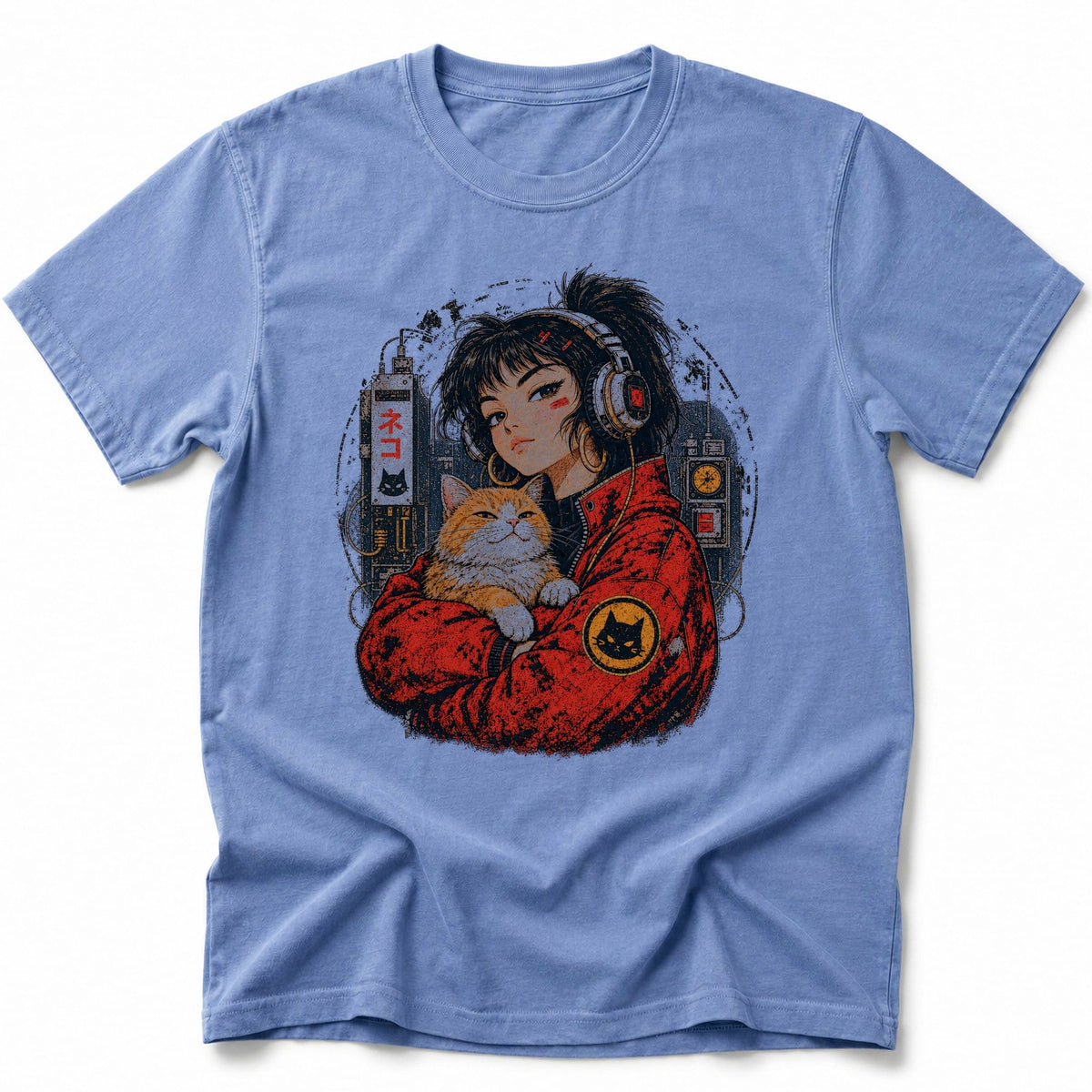 Future Retro T-Shirt Blue Jean / S 31603375567214925197 T-Shirt