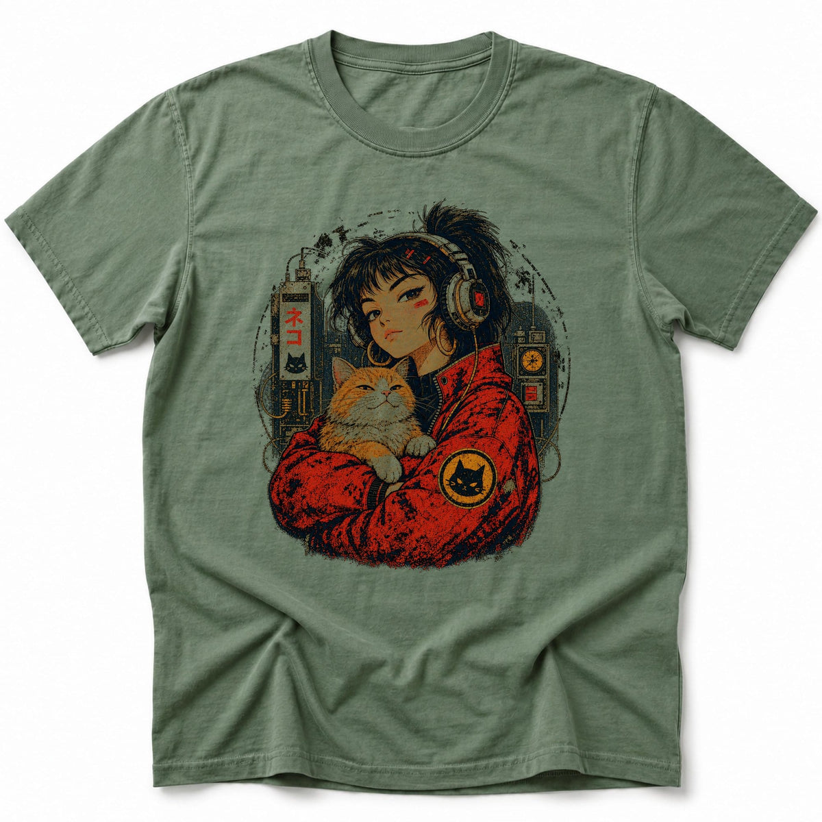 Future Retro T-Shirt Moss / S 31289188341178795984 T-Shirt