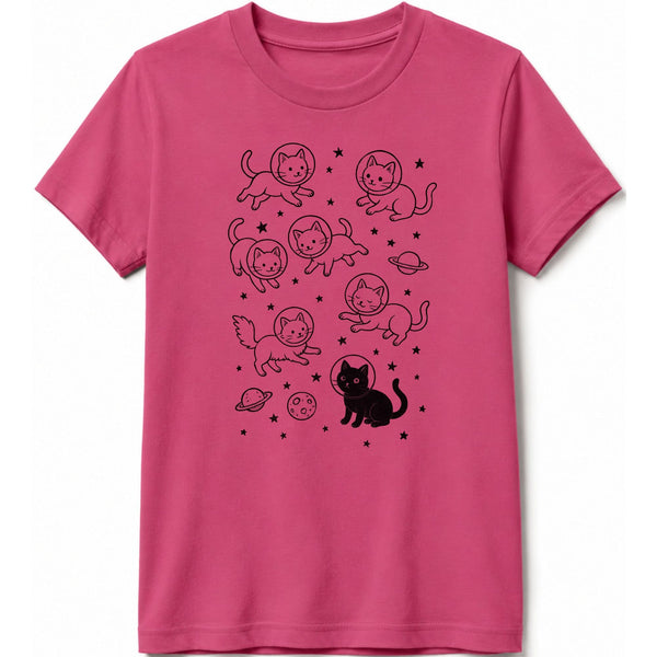 Galaxy Meow Kids Tee