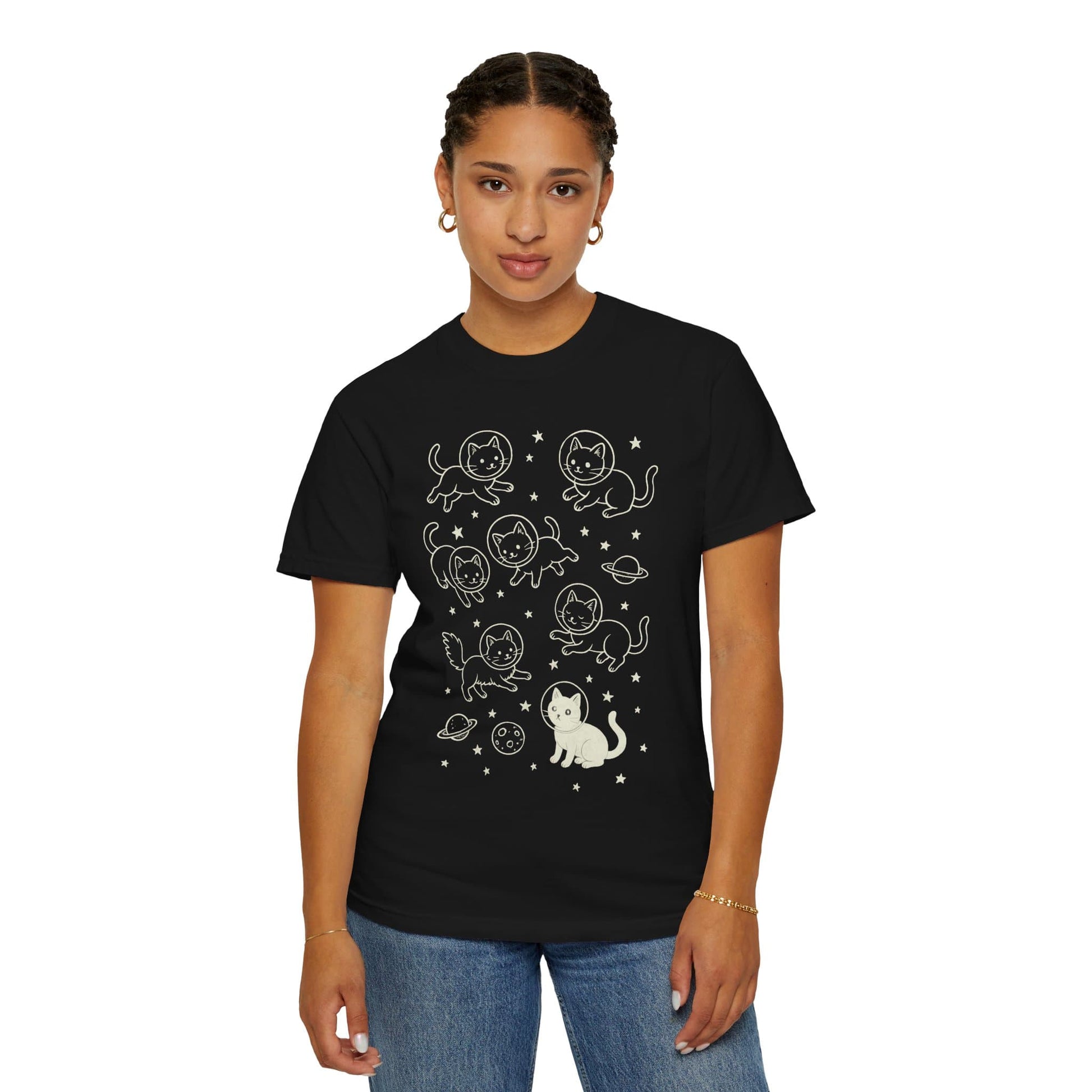 Galaxy Meow T-Shirt  – Softest Cat Tee on Earth T-Shirt