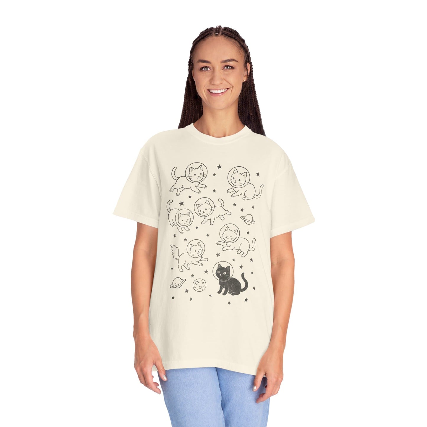 Galaxy Meow T-Shirt  – Softest Cat Tee on Earth T-Shirt