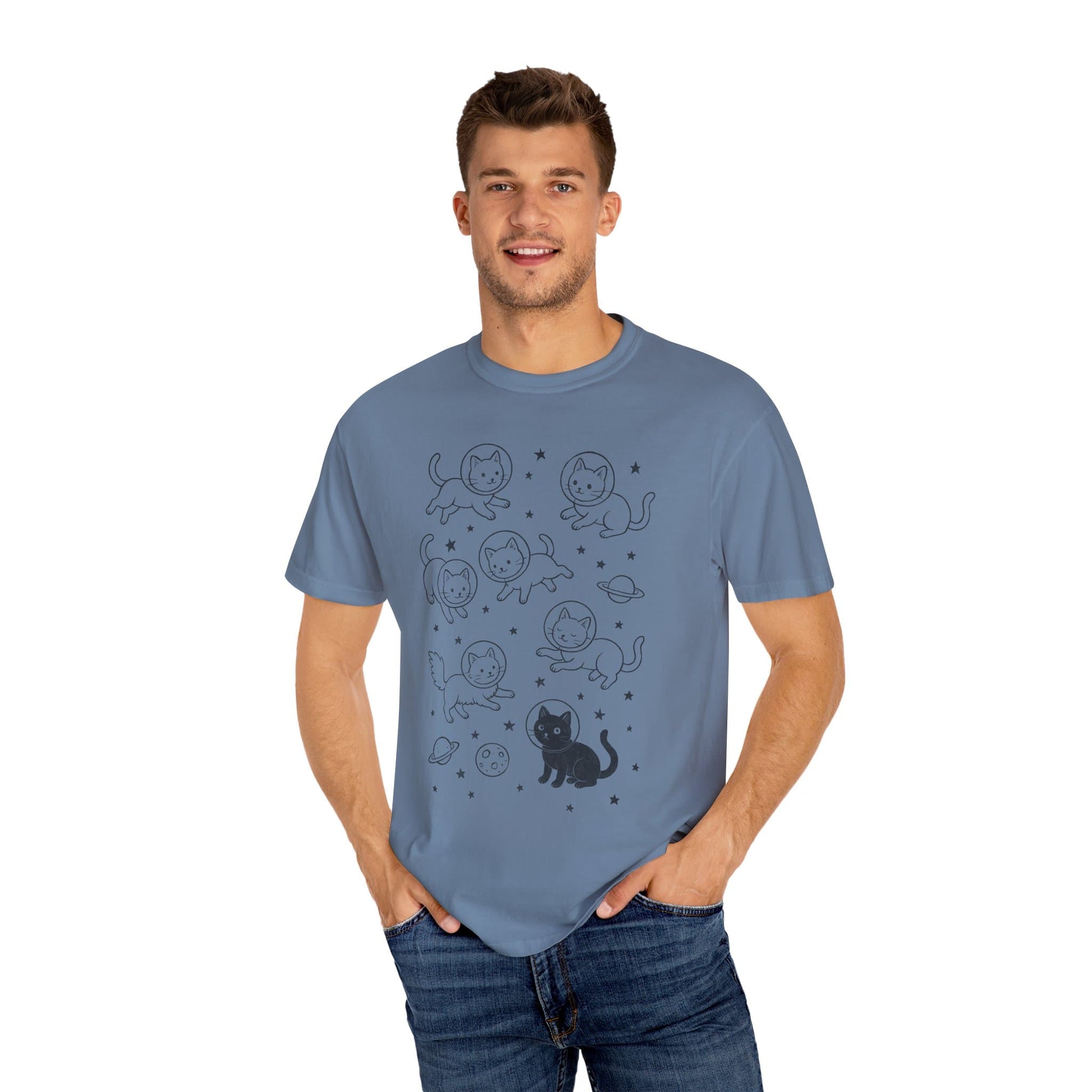 Galaxy Meow T-Shirt  – Softest Cat Tee on Earth T-Shirt