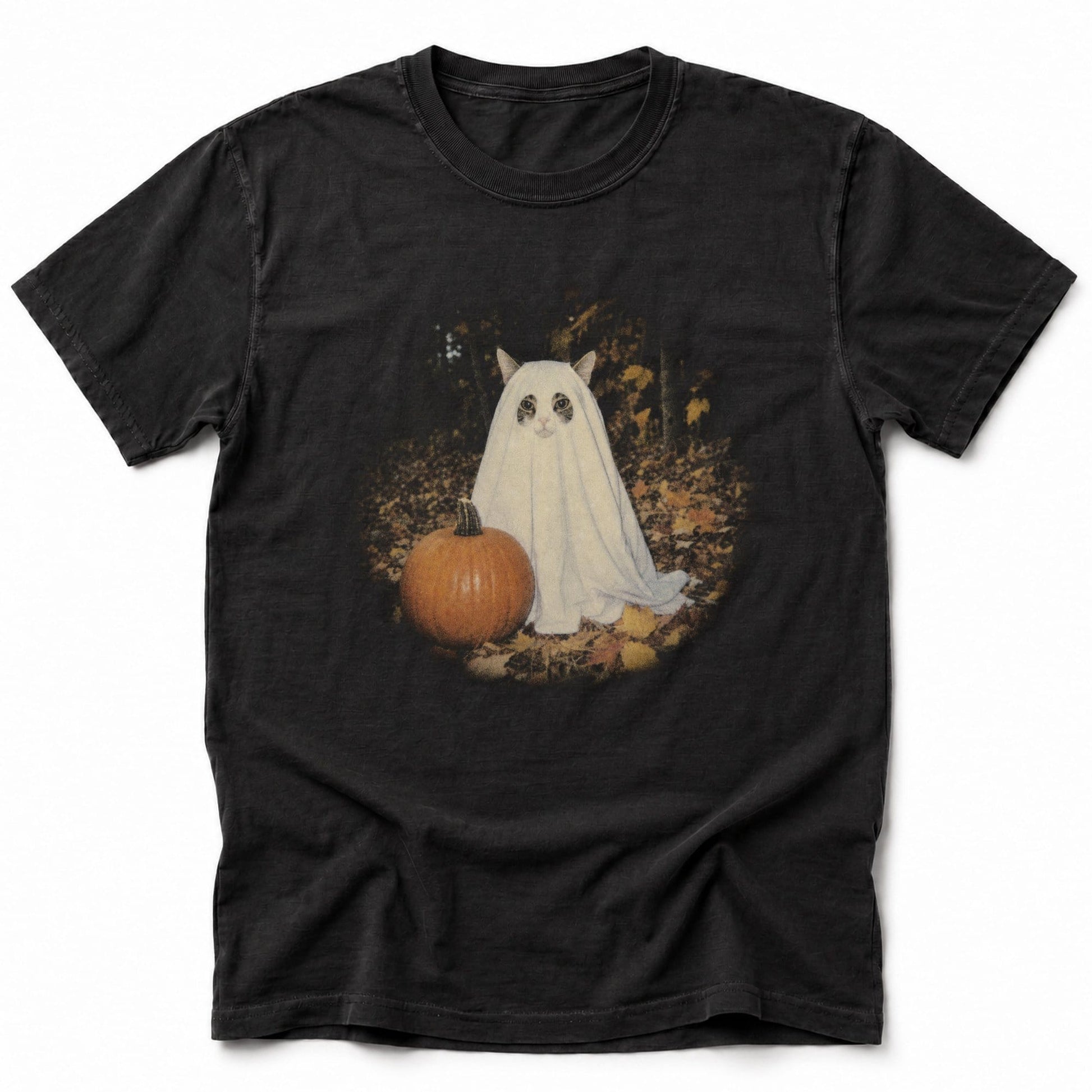 Ghost Cosplay T-Shirt Black / S 31430866541568754061 T-Shirt