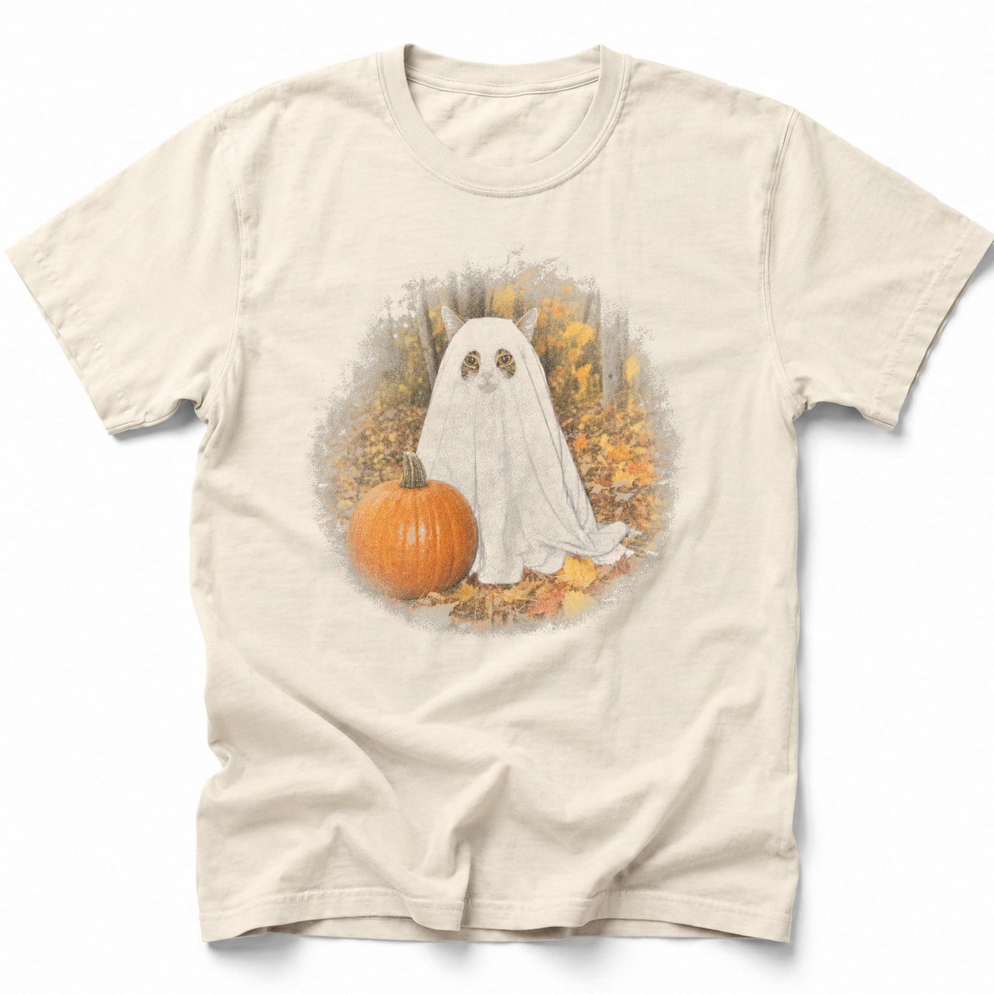 Ghost Cosplay T-Shirt Ivory / S 65873665800901230537 T-Shirt