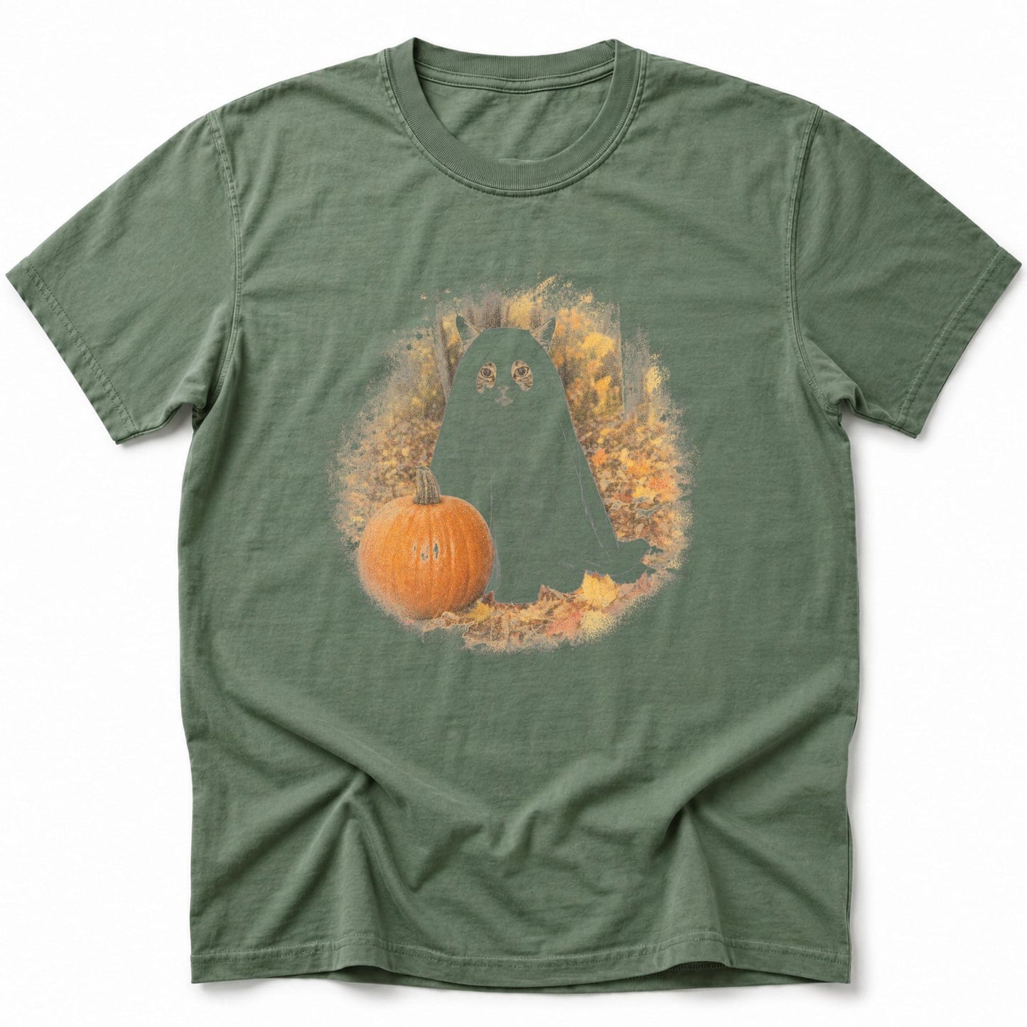 Ghost Cosplay T-Shirt Moss / S 15720075716099463405 T-Shirt