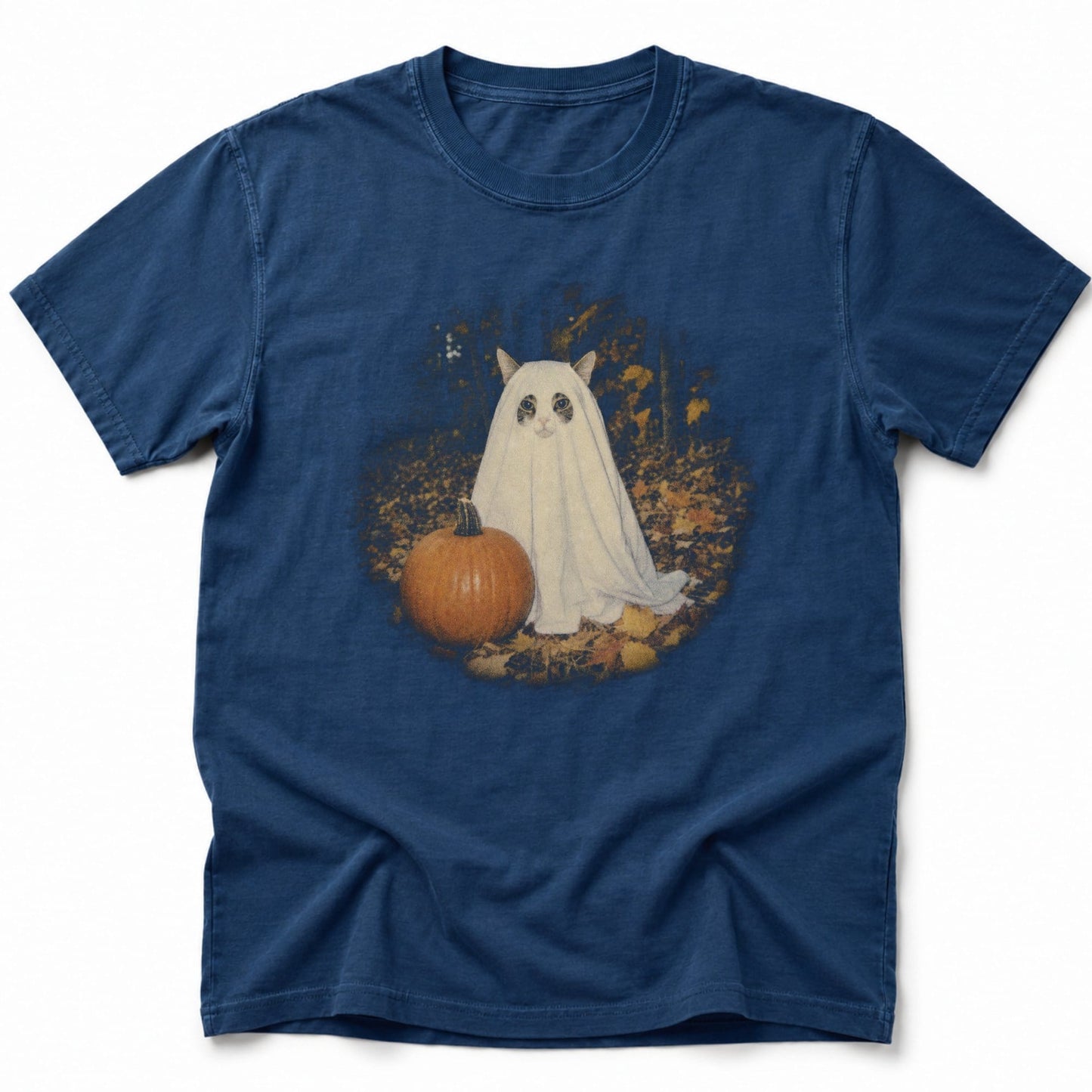 Ghost Cosplay T-Shirt Navy / S 20843305409510016301 T-Shirt