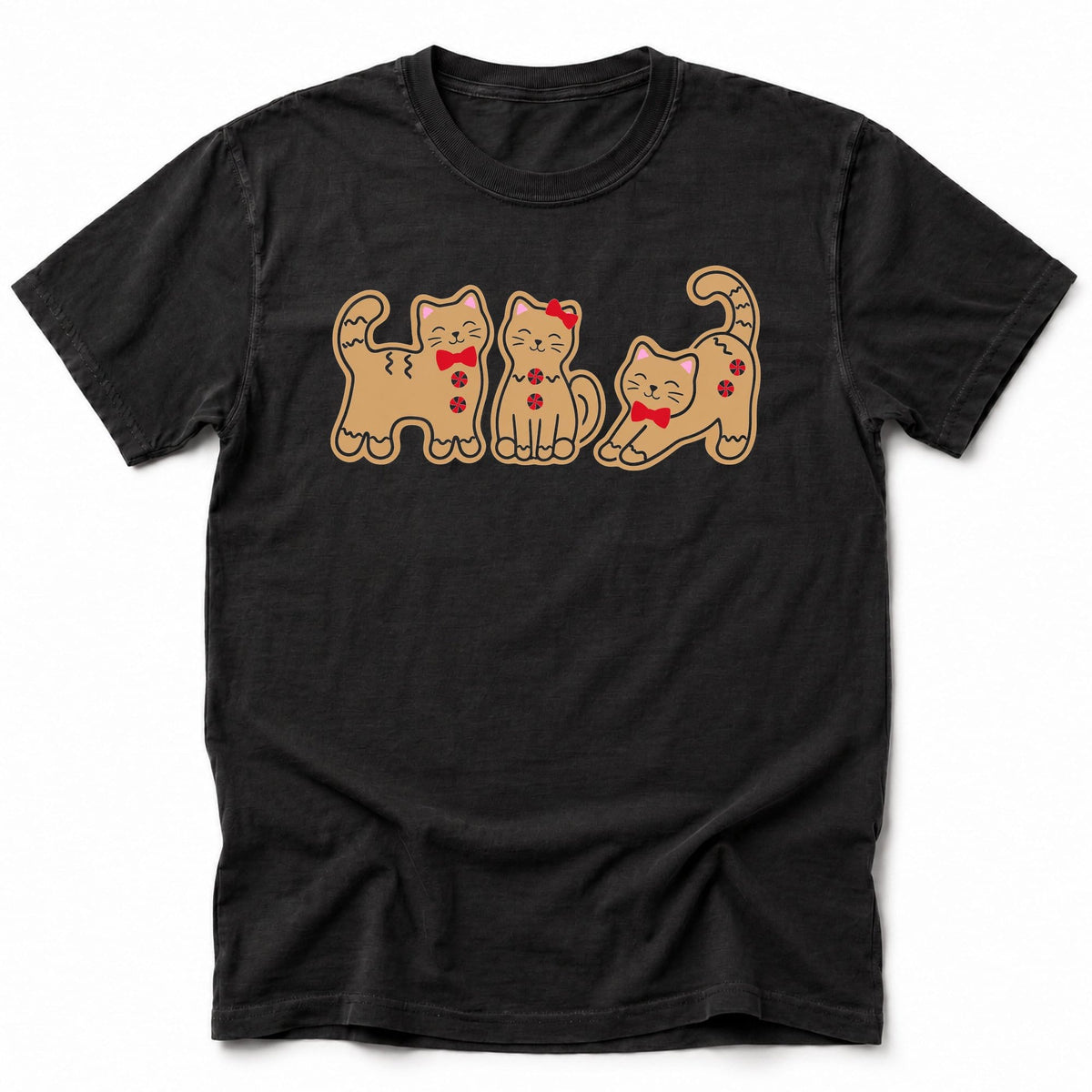 Ginger Cats T-Shirt Black / S 92025301666173140327 T-Shirt