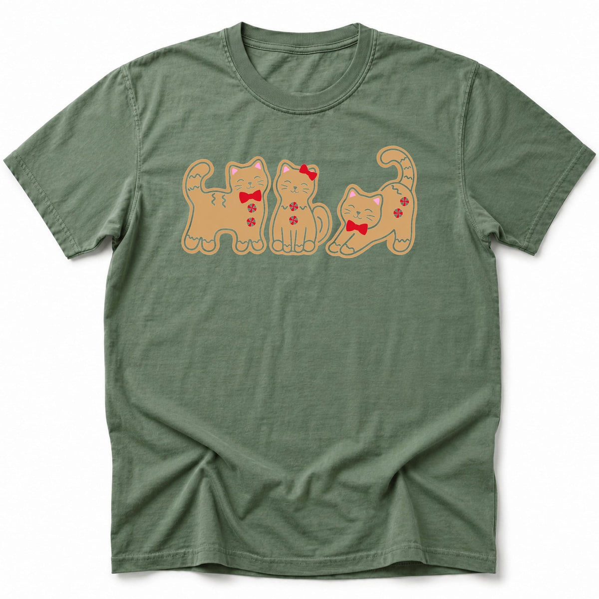 Ginger Cats T-Shirt Moss / S 70921431221475167076 T-Shirt