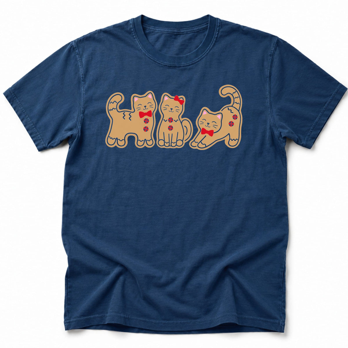 Ginger Cats T-Shirt Navy / S 28032645048671544838 T-Shirt
