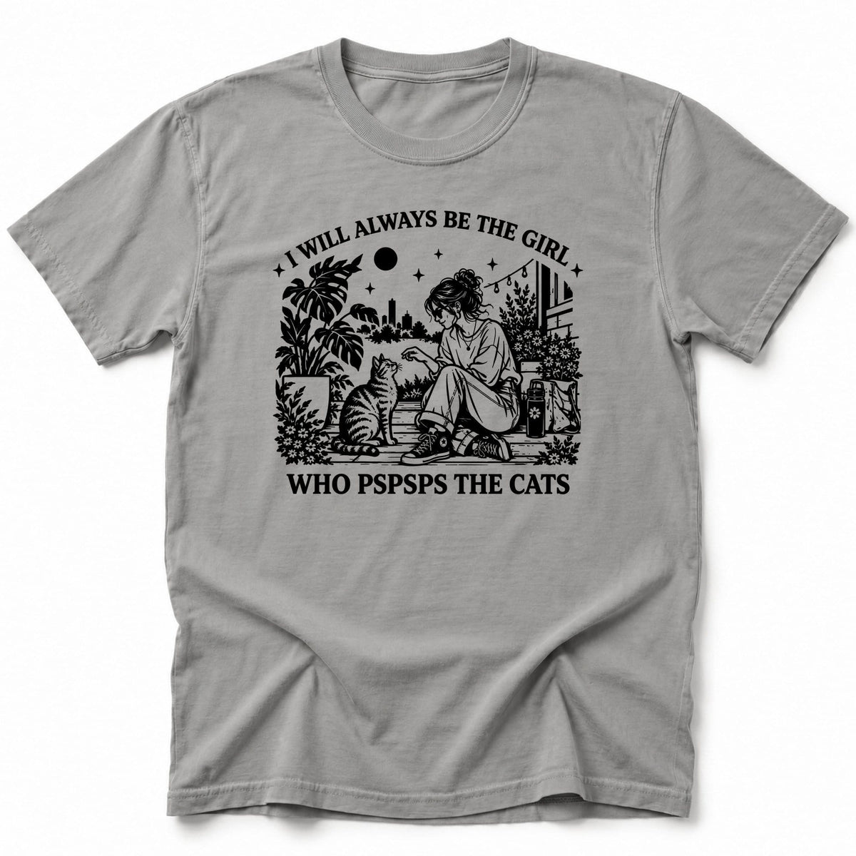 Girl PSPSPS T-Shirt Grey / S 41431179290829522225 T-Shirt