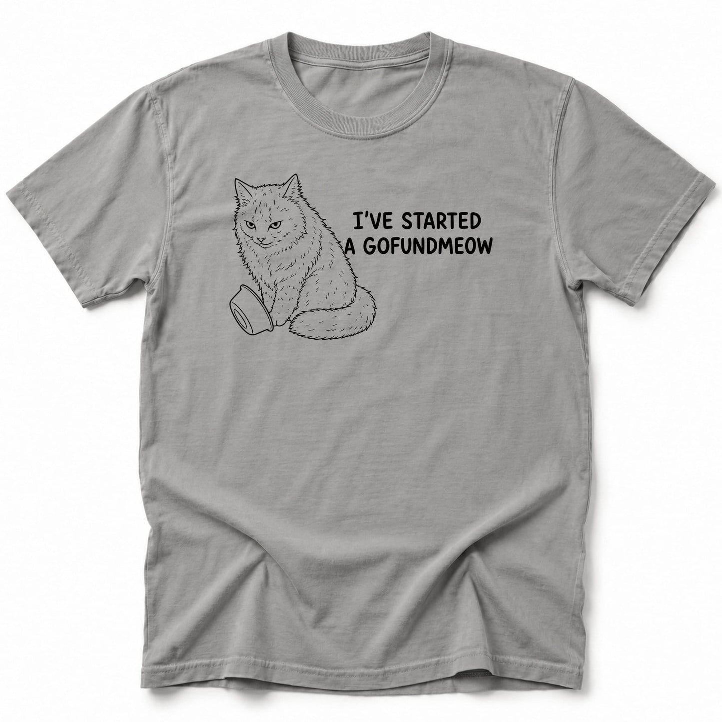 GoFundMEOW T-Shirt Grey / S 86131422903188429146 T-Shirt