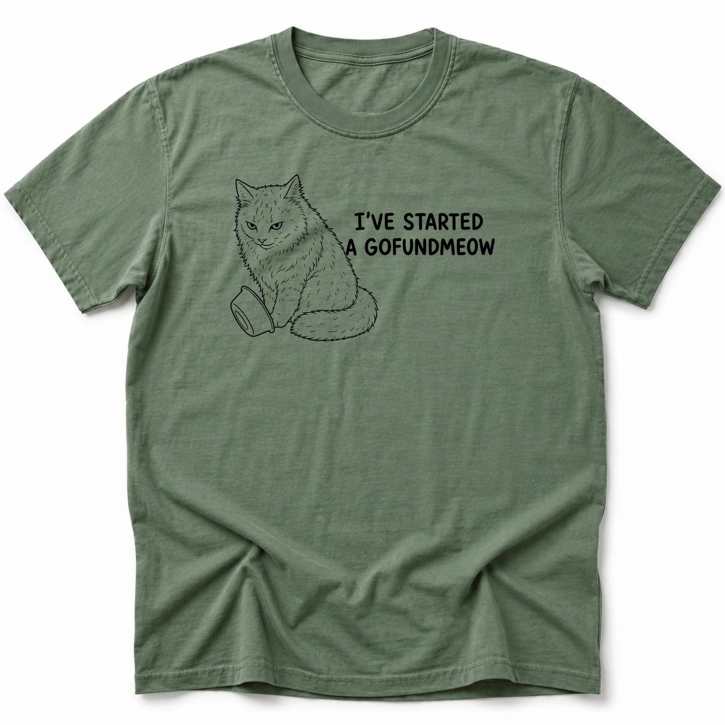 GoFundMEOW T-Shirt Moss / S 32497120205383299432 T-Shirt