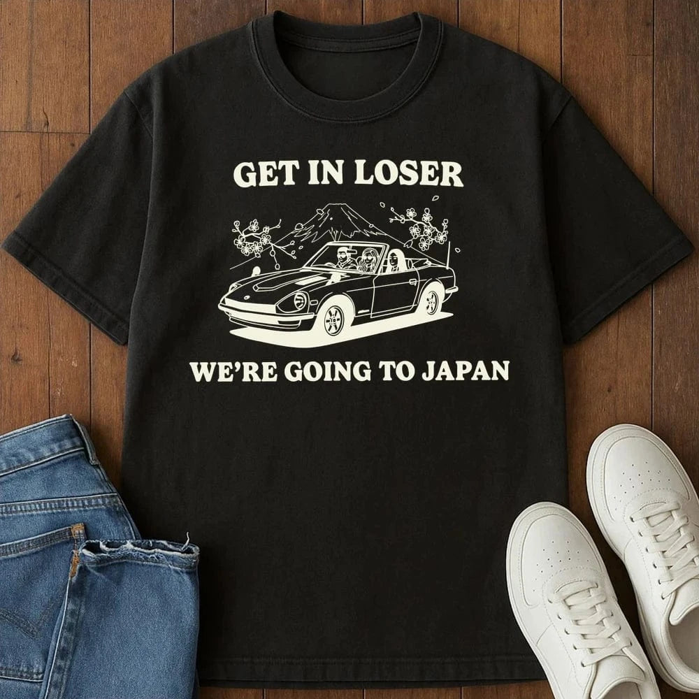 Going To Japan T-Shirt Black / S 14952713831047656087 T-Shirt