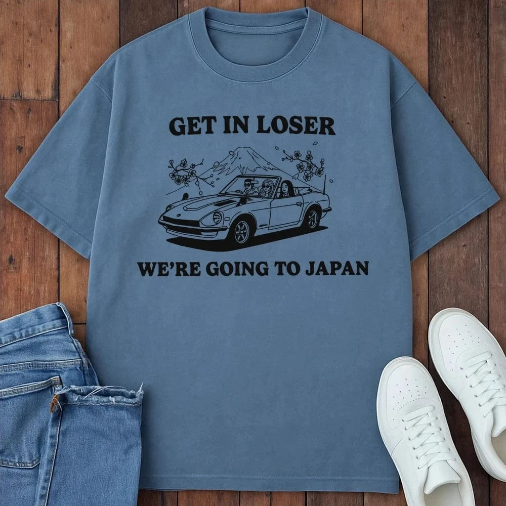 Going To Japan T-Shirt Blue Jean / S 23406545438080771747 T-Shirt