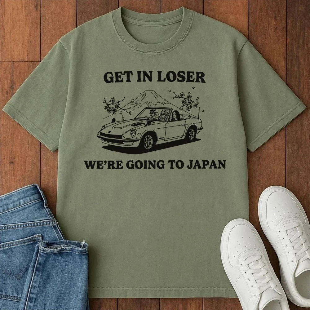 Going To Japan T-Shirt Moss / S 98759997811218401113 T-Shirt