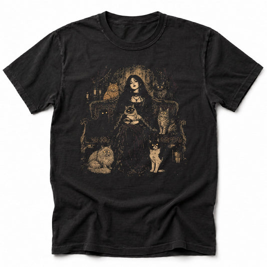 Gothic Reverie T-Shirt Black / S 15270070661146640924 T-Shirt