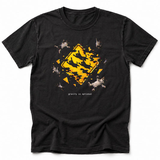 Gravity Is Optional T-Shirt Black / S 25646070011536113584 T-Shirt