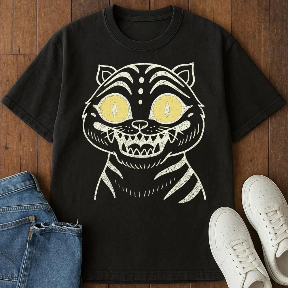 Grinny Paws T-Shirt Black / S 43136228437034189764 T-Shirt